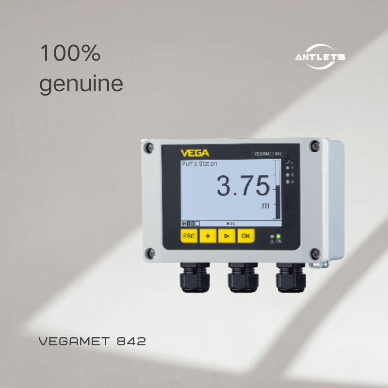 VEGA VEGAMET 842 Robust Controller and Display Instrument for Level Sensors