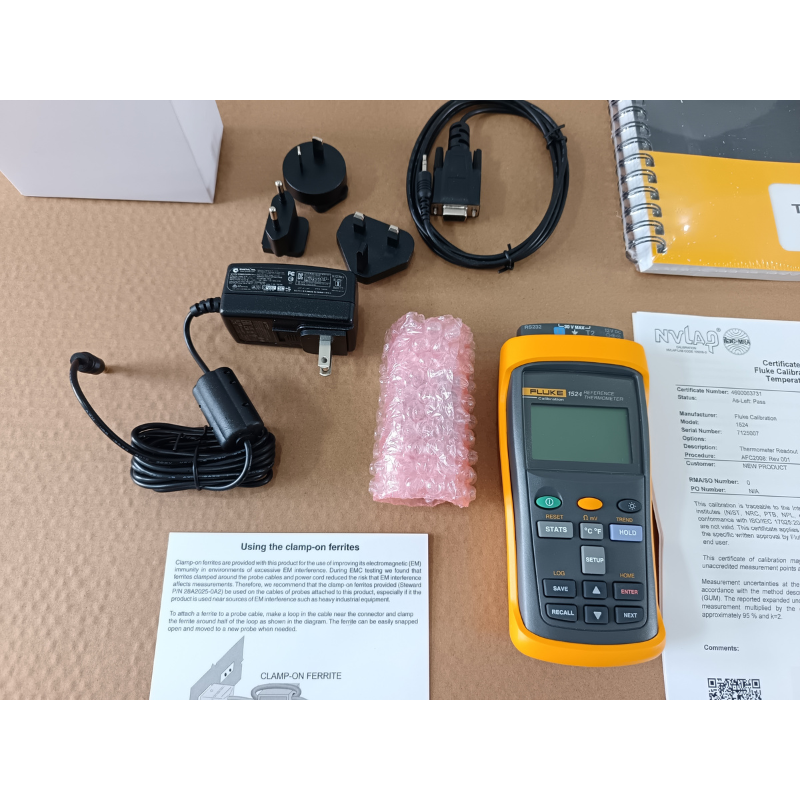 Fluke Calibration 1524 Handheld Thermometer Readout - Image 4