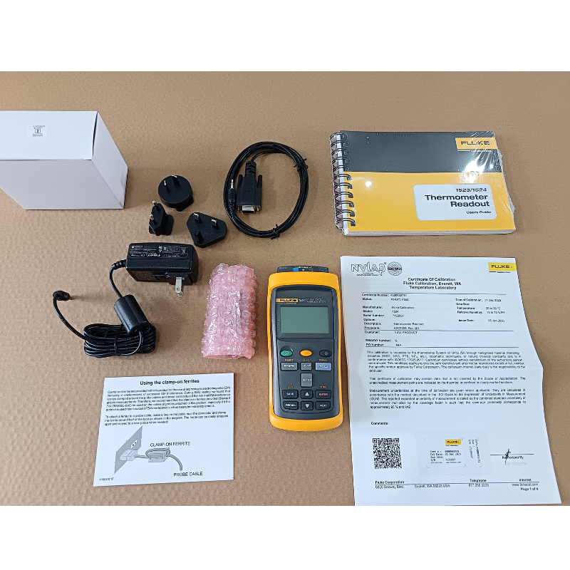 Fluke Calibration 1524 Handheld Thermometer Readout - Image 3