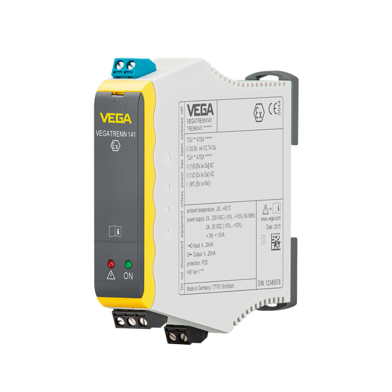 VEGATRENN 141 Single channel separator for 4 … 20 m/HART sensors
