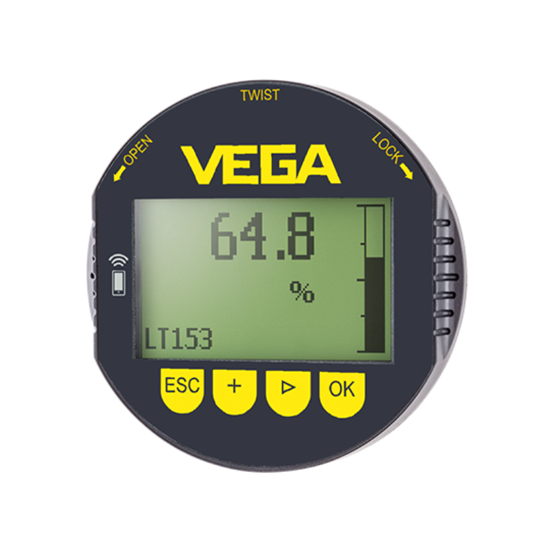 PLICSCOM Pluggable display and adjustment module for plics® sensors
