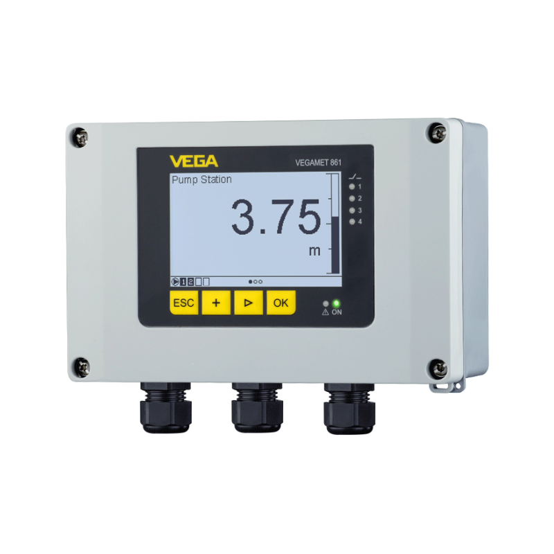 VEGAMET 861 Robust controller and display instrument for level sensors